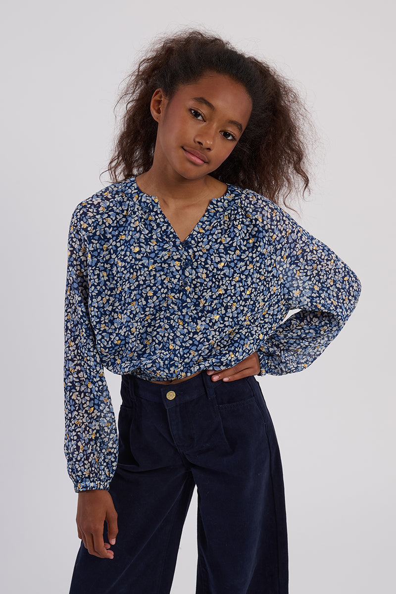 Girls Blue Nova Skort Set
