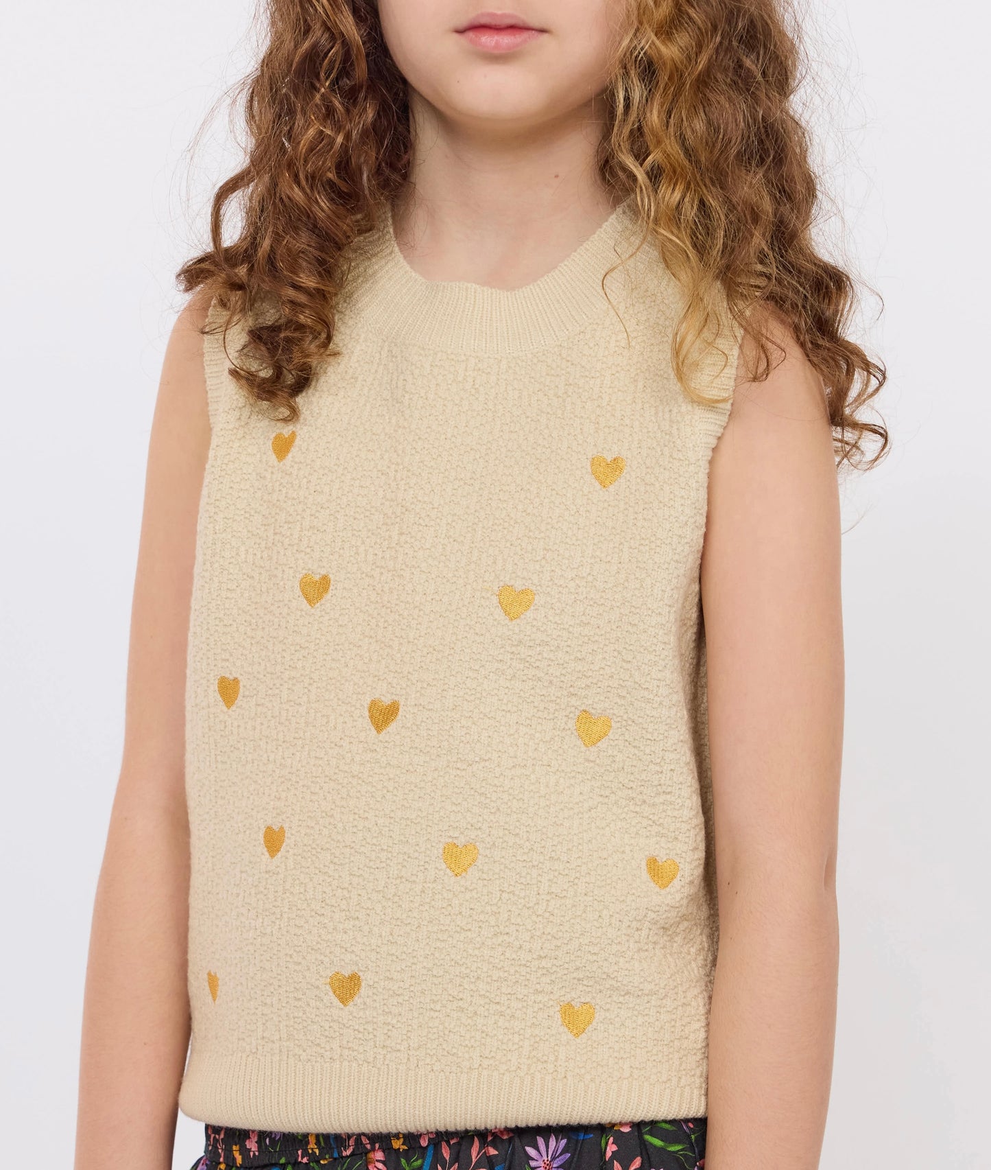 Heart Eyes Embroidered Sweater