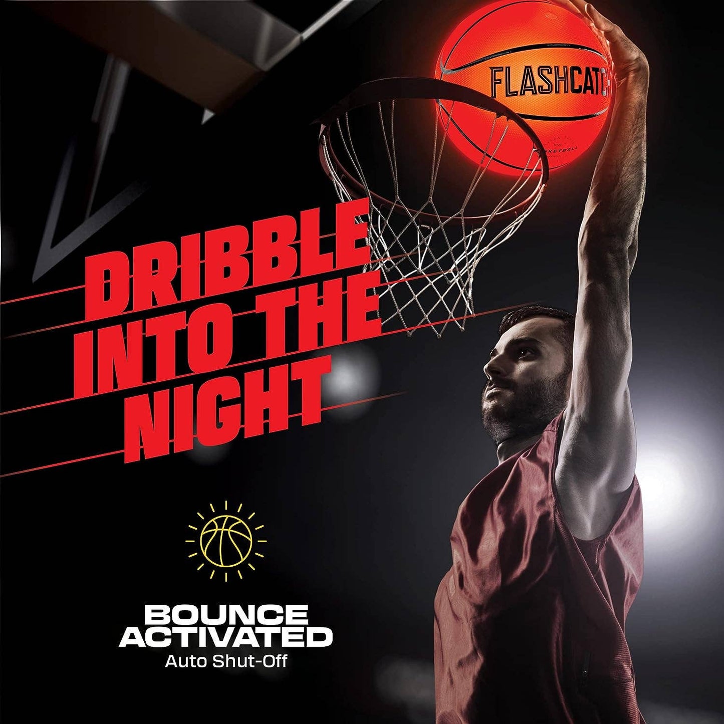 *PRE-ORDER* Light Up Basketball - Glow in the Dark Basket Ball - NO 7
