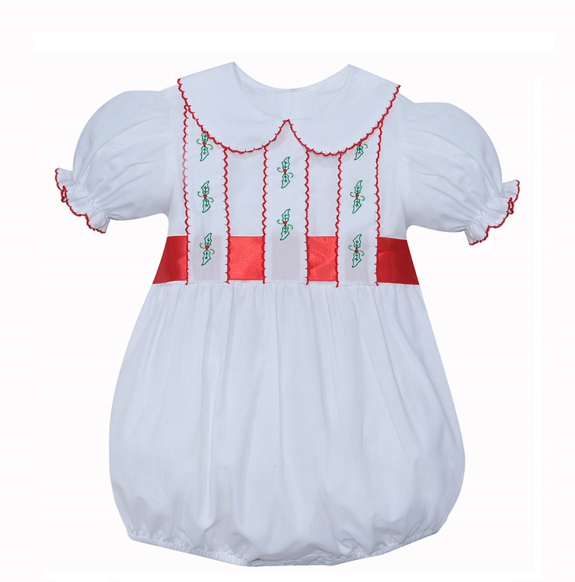 Christmas Hollies Girl Bubble