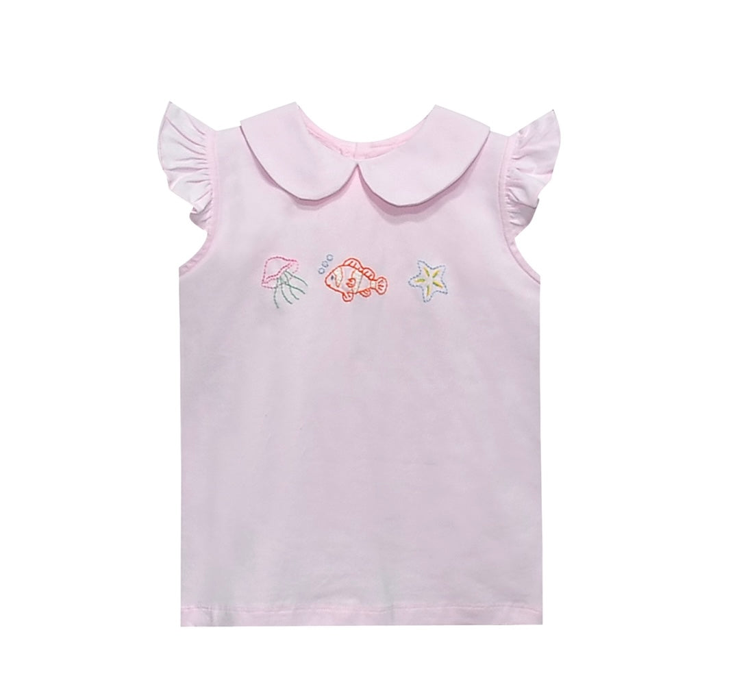 Emma Shirt- Ocean Charms