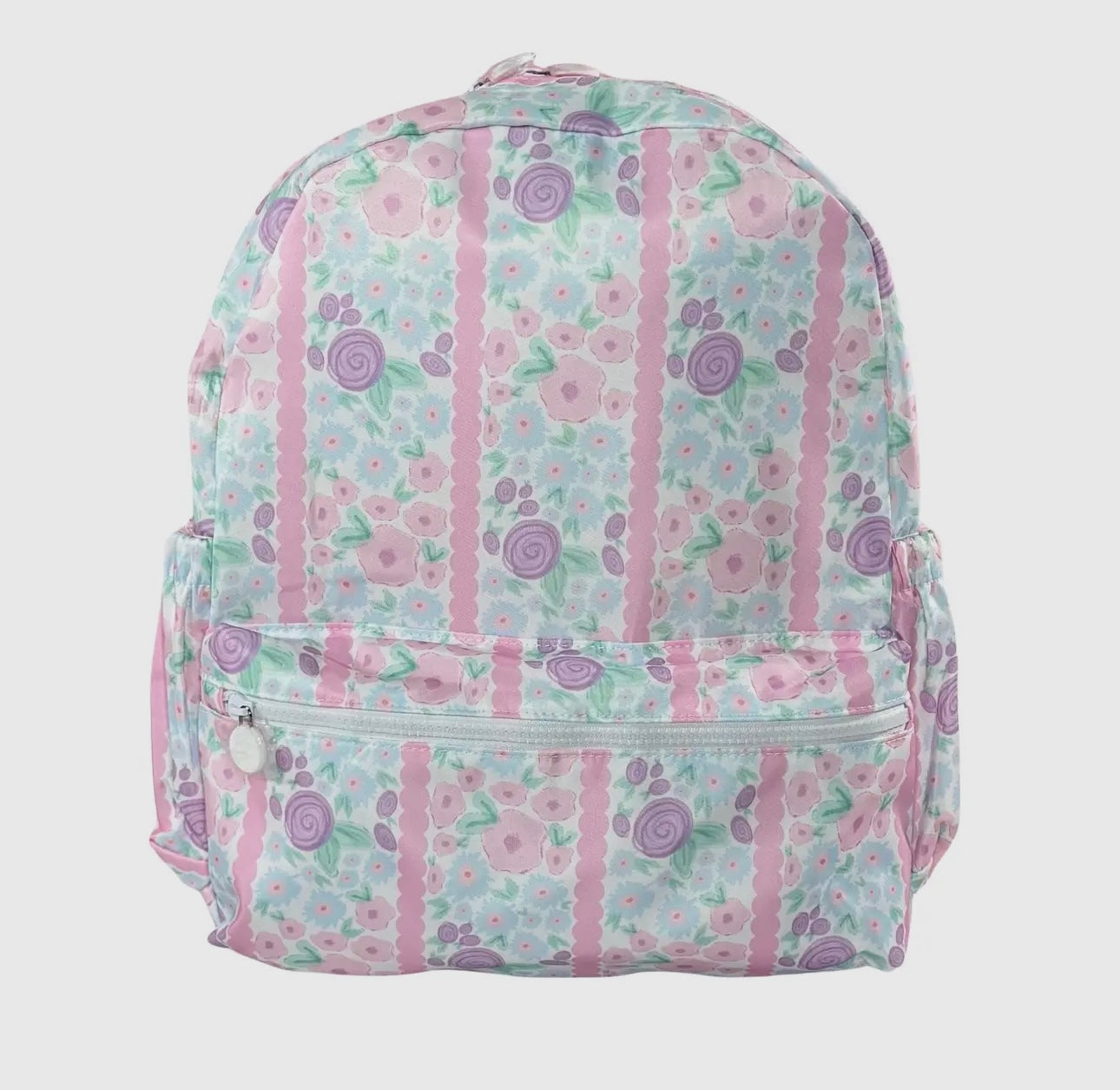 Scalloped Floral Nylon Backpack- Toddler Size