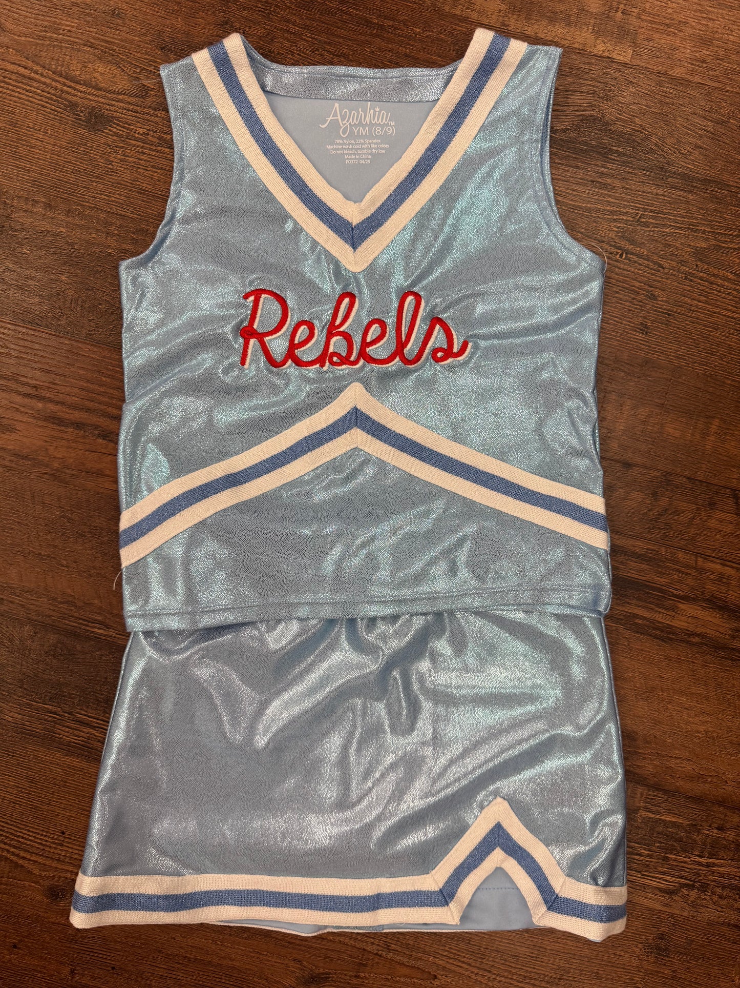 Ole Miss Shimmer Cheer Suit