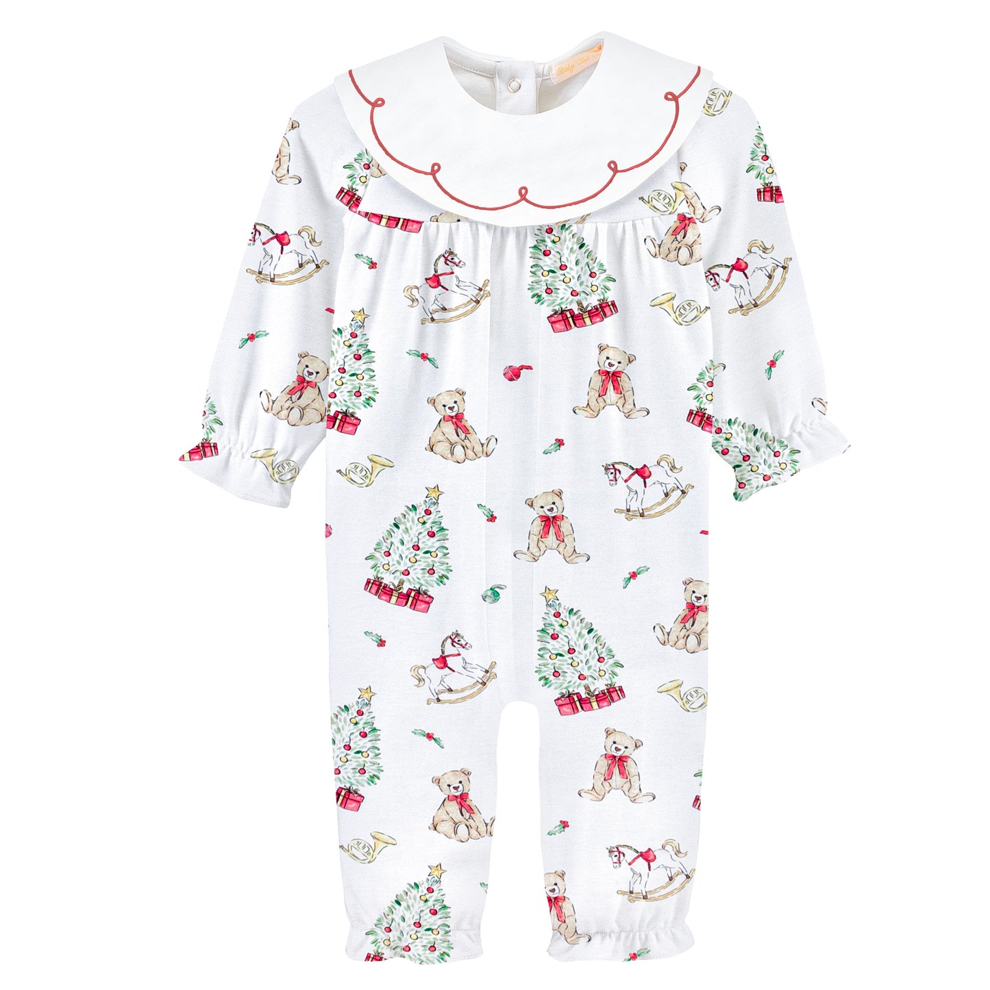 Holiday Time Printed Playsuit