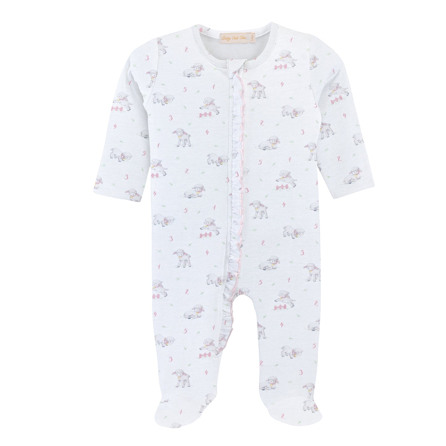 Baby Sheep Girl Footie
