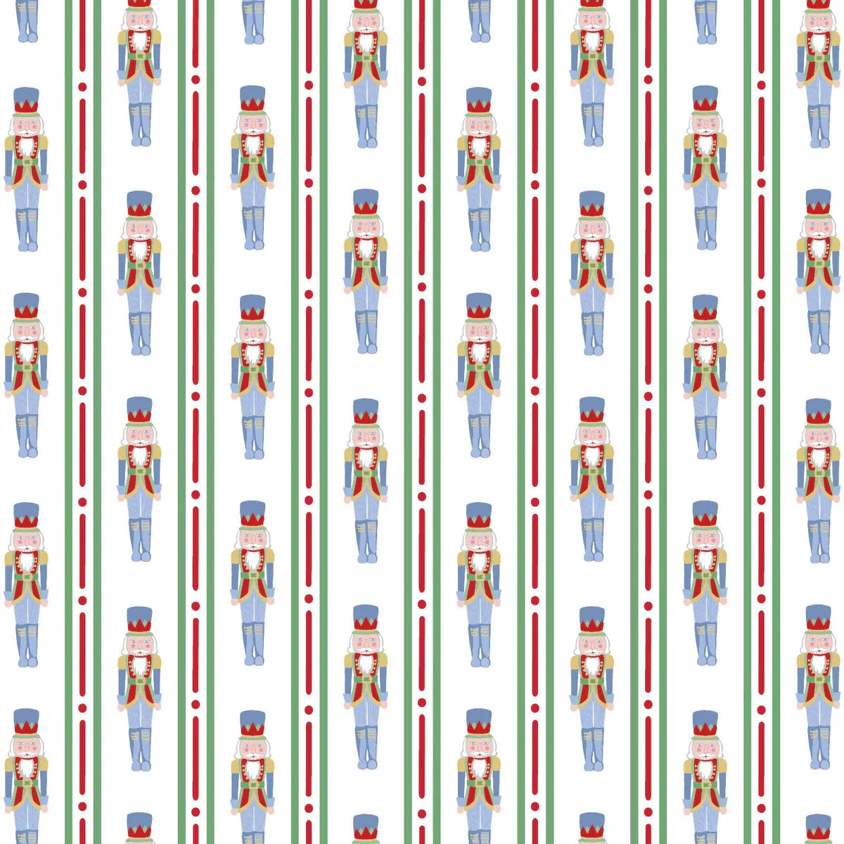 Preston Boy Romper- Nutcracker Stripe