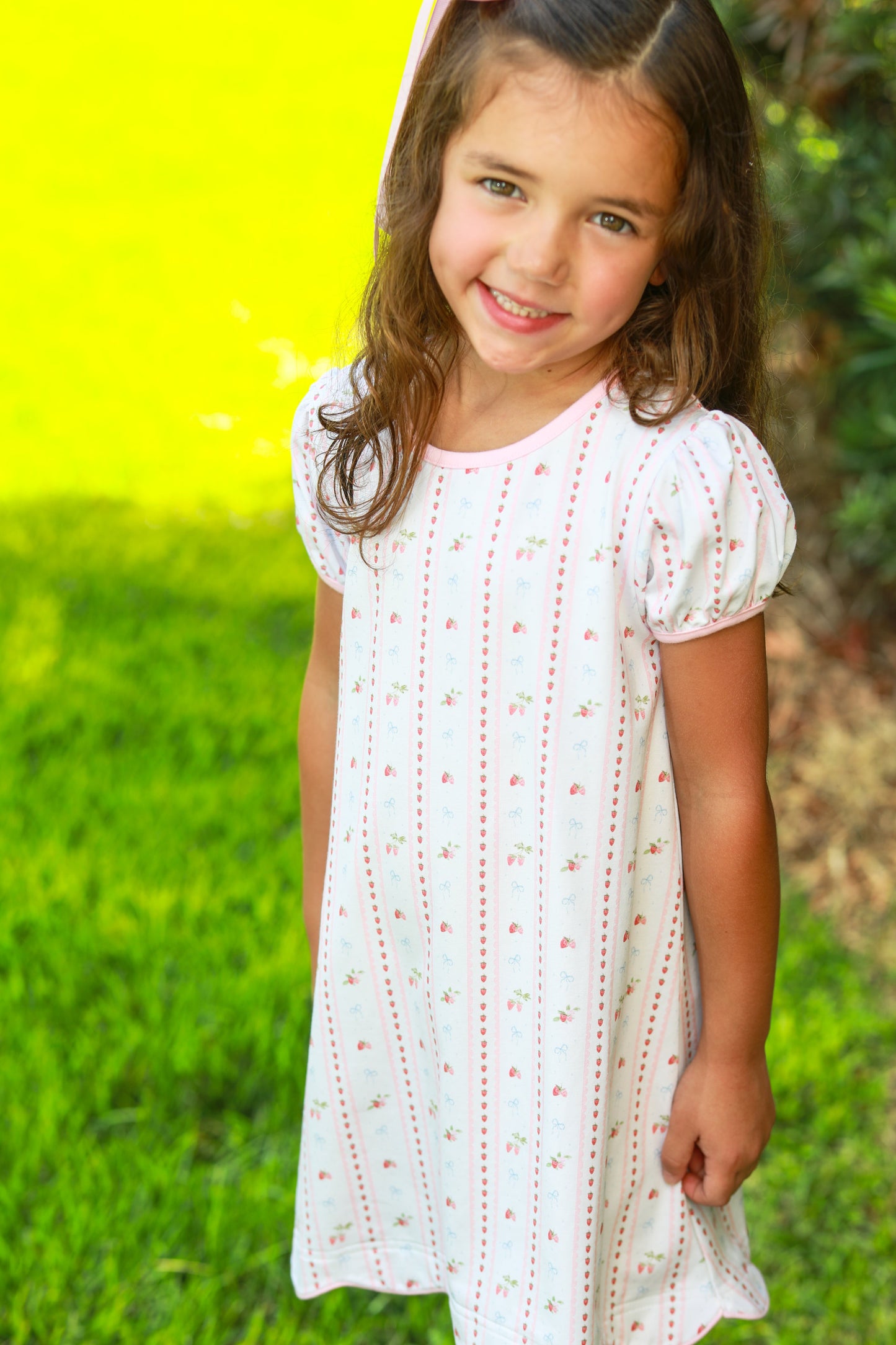 Berry Sweet Scalloped Play Dress