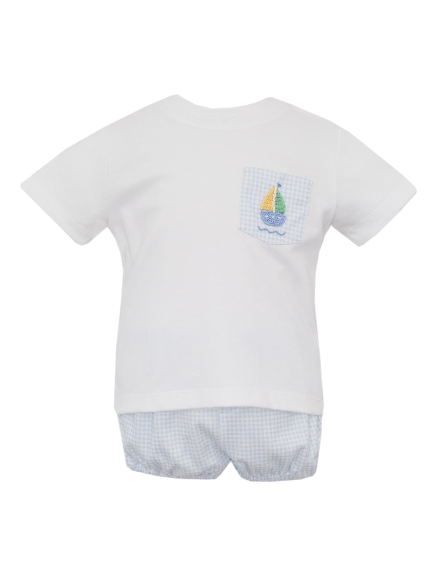 Boys Sailboat Short Set
