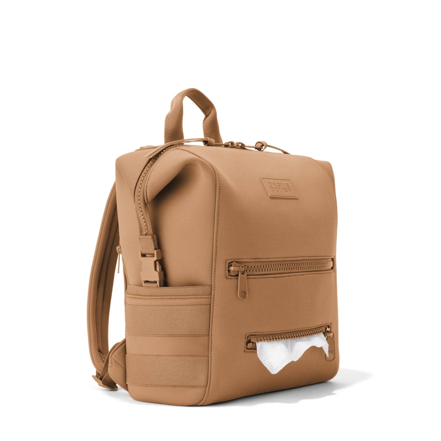 Indi Diaper Backpack in Camel, Medium