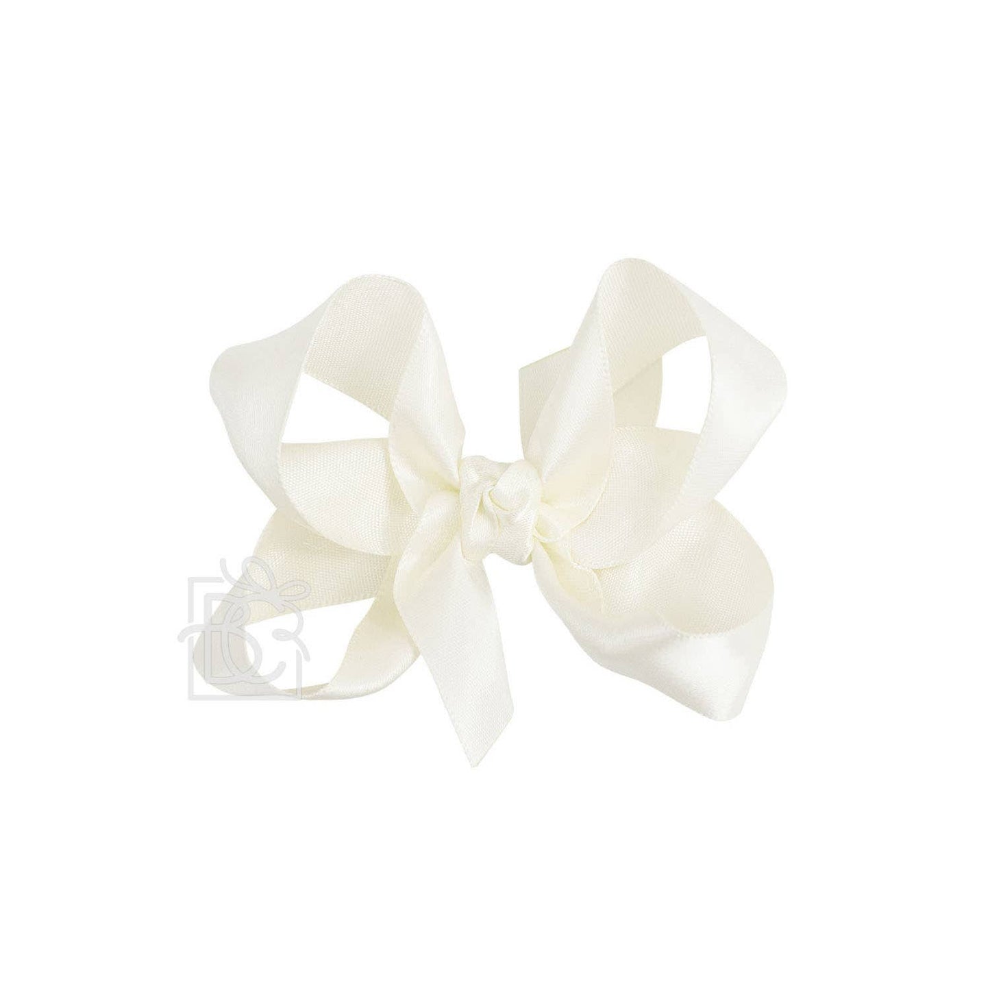 SATIN BOW ON CLIP