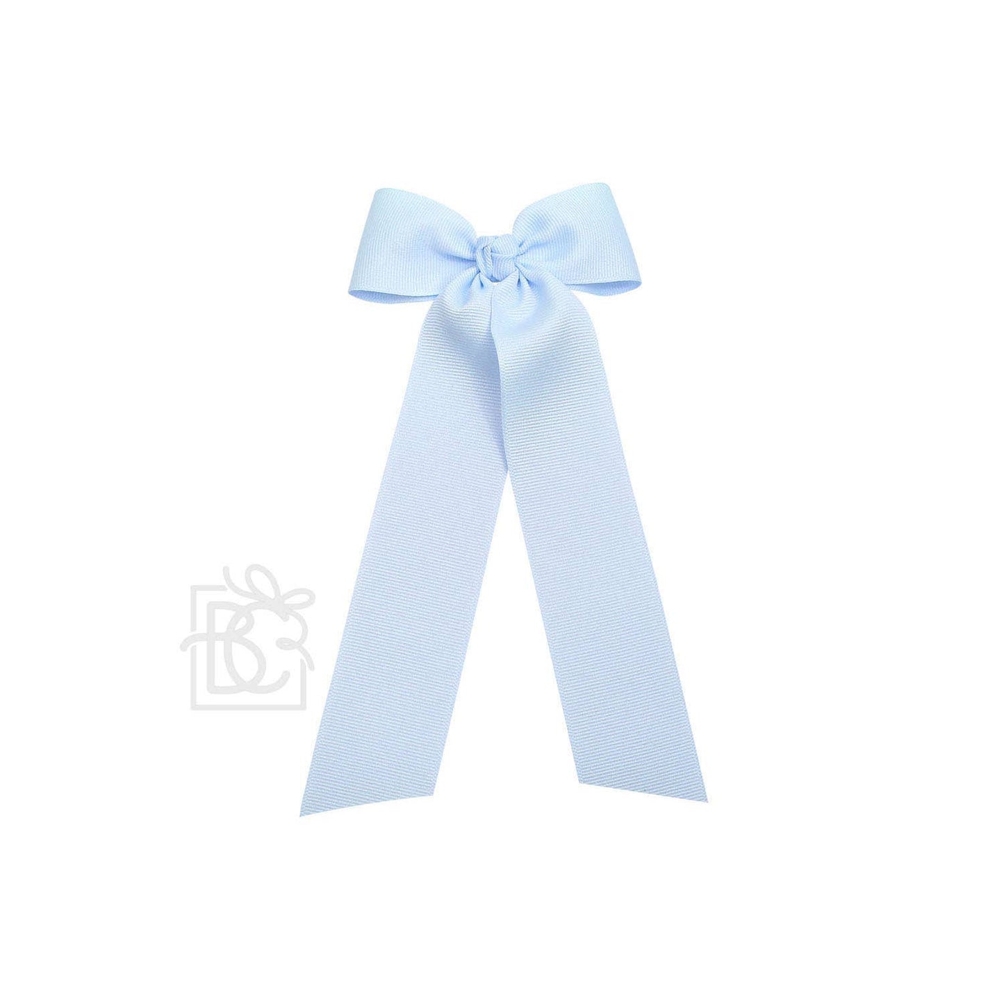 FLAT BOW W/ 7" STREAMERS ON ALLIGATOR CLIP