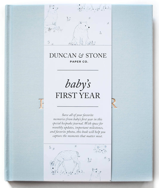 Baby's First Year Memory Book & Photo Album | Mother's Day