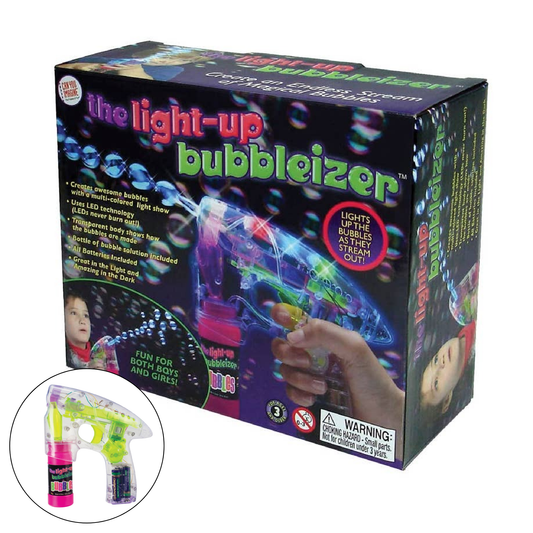 Can You Imagine Light-Up Bubbleizer Bubble Blowing Toy
