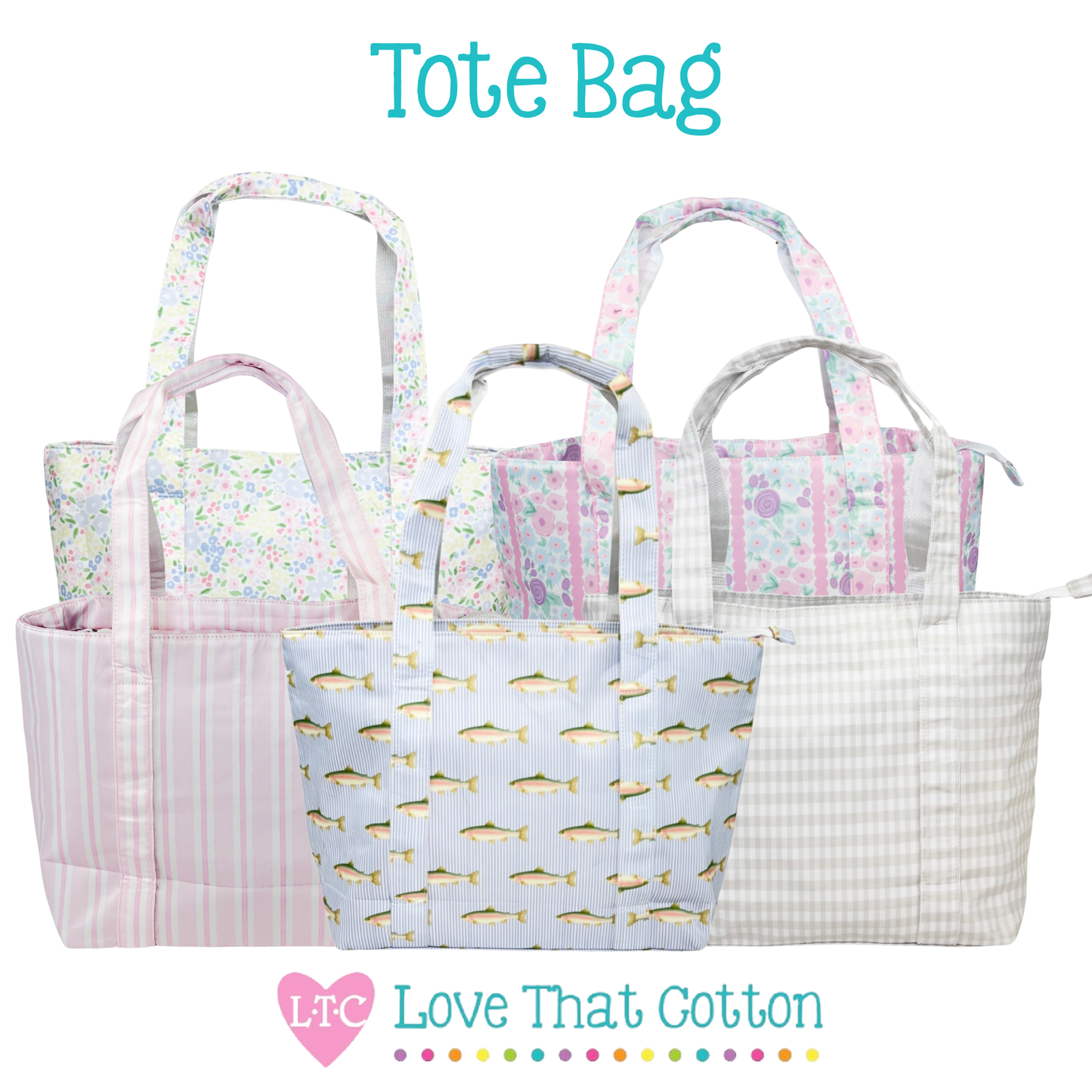 Nylon Tote Bag