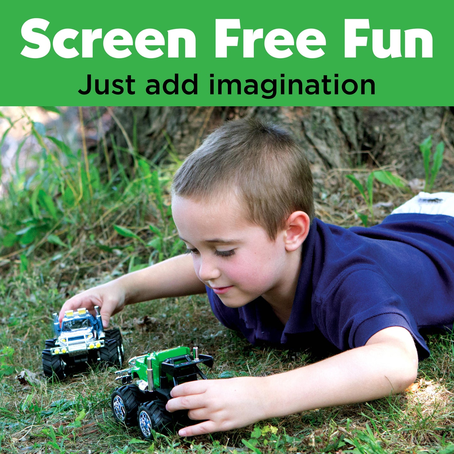 Decorate 2 Monster Trucks Craft Kit for Kids