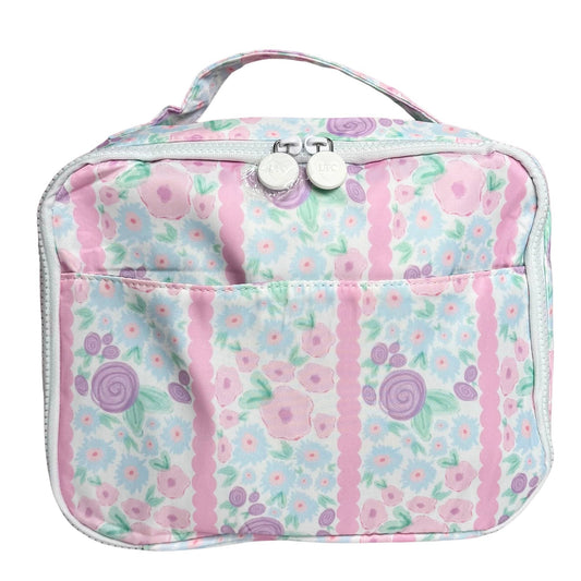 Floral Scalloped Nylon Lunchbox