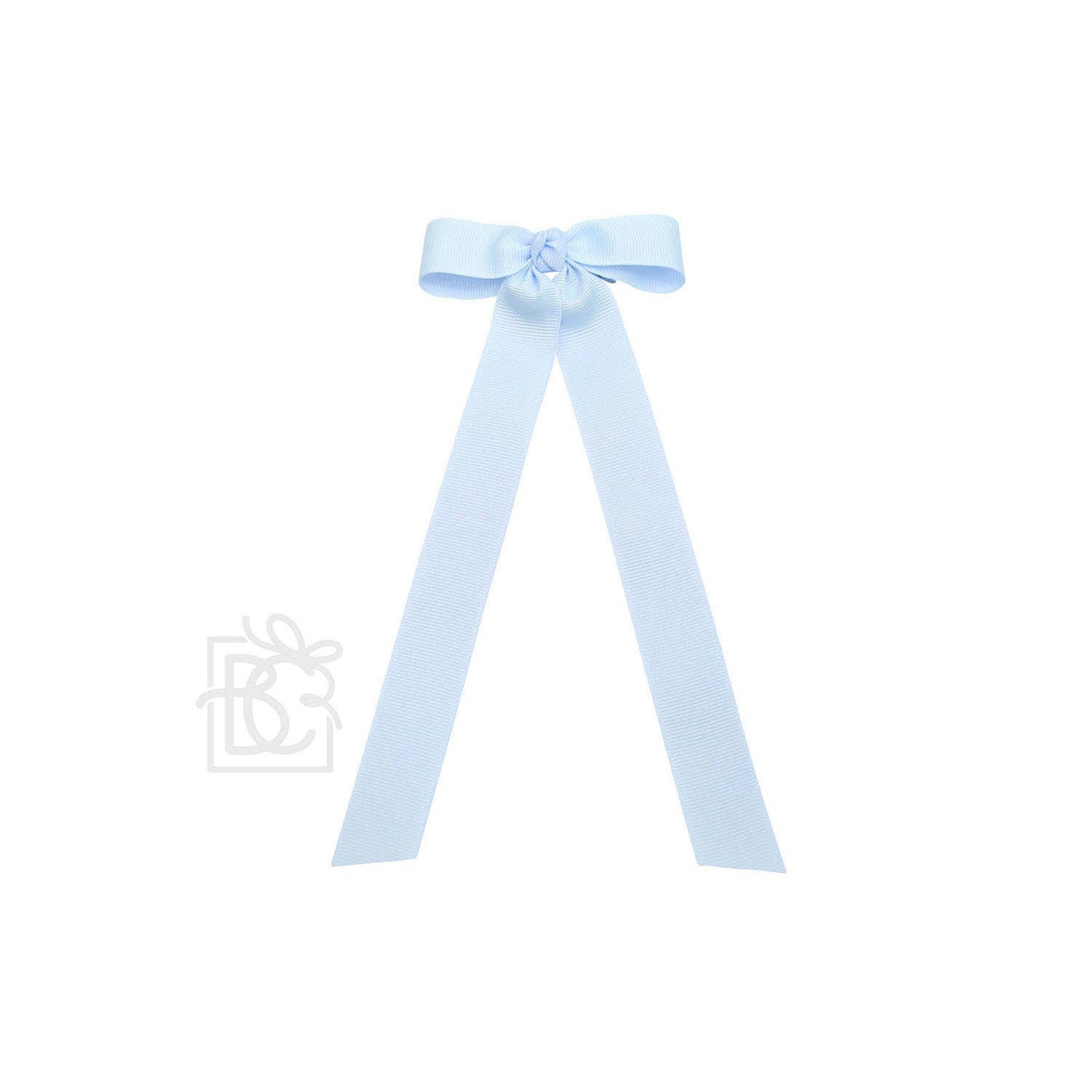 FLAT BOW W/ 7" STREAMERS ON ALLIGATOR CLIP
