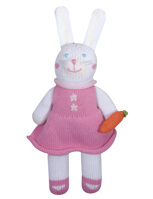 Harriet Girl Bunny w/ Rattle
