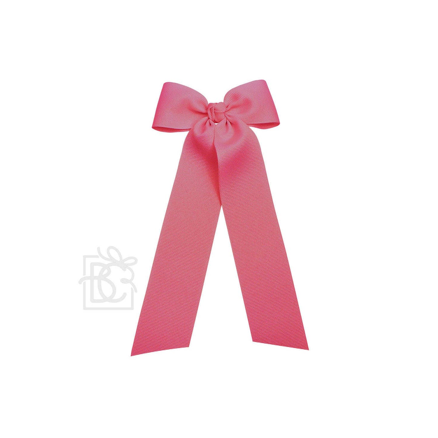 FLAT BOW W/ 7" STREAMERS ON ALLIGATOR CLIP