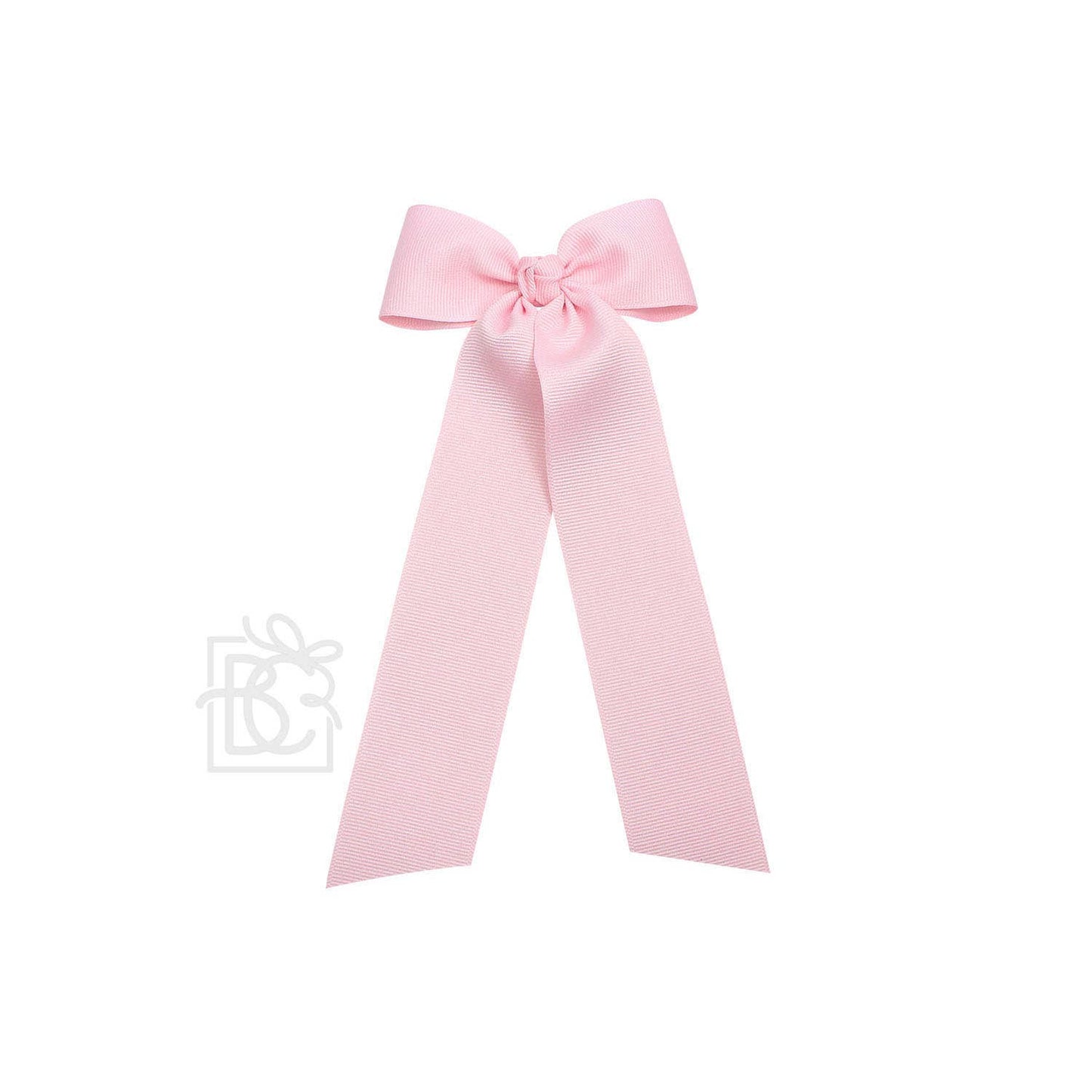 FLAT BOW W/ 7" STREAMERS ON ALLIGATOR CLIP