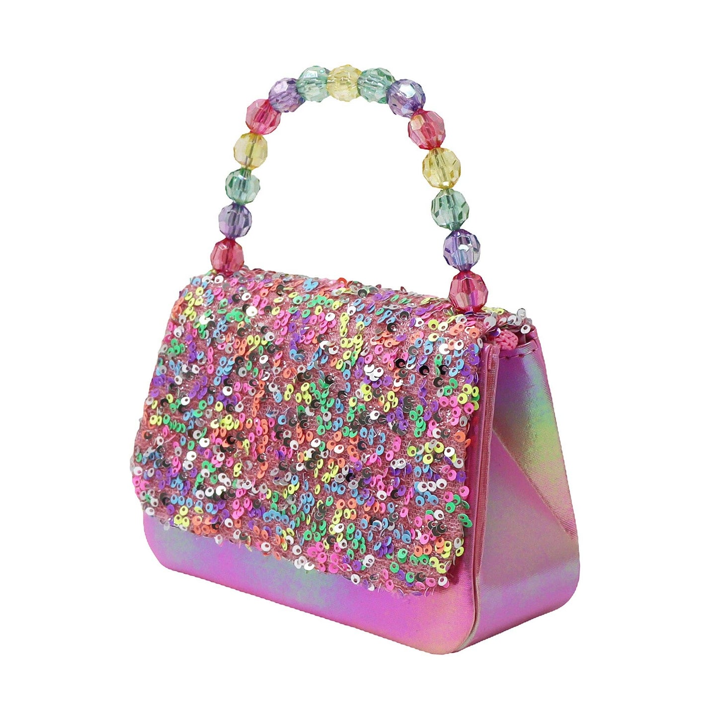 Pink & Purple Glitter Handbag | Pack of 2
