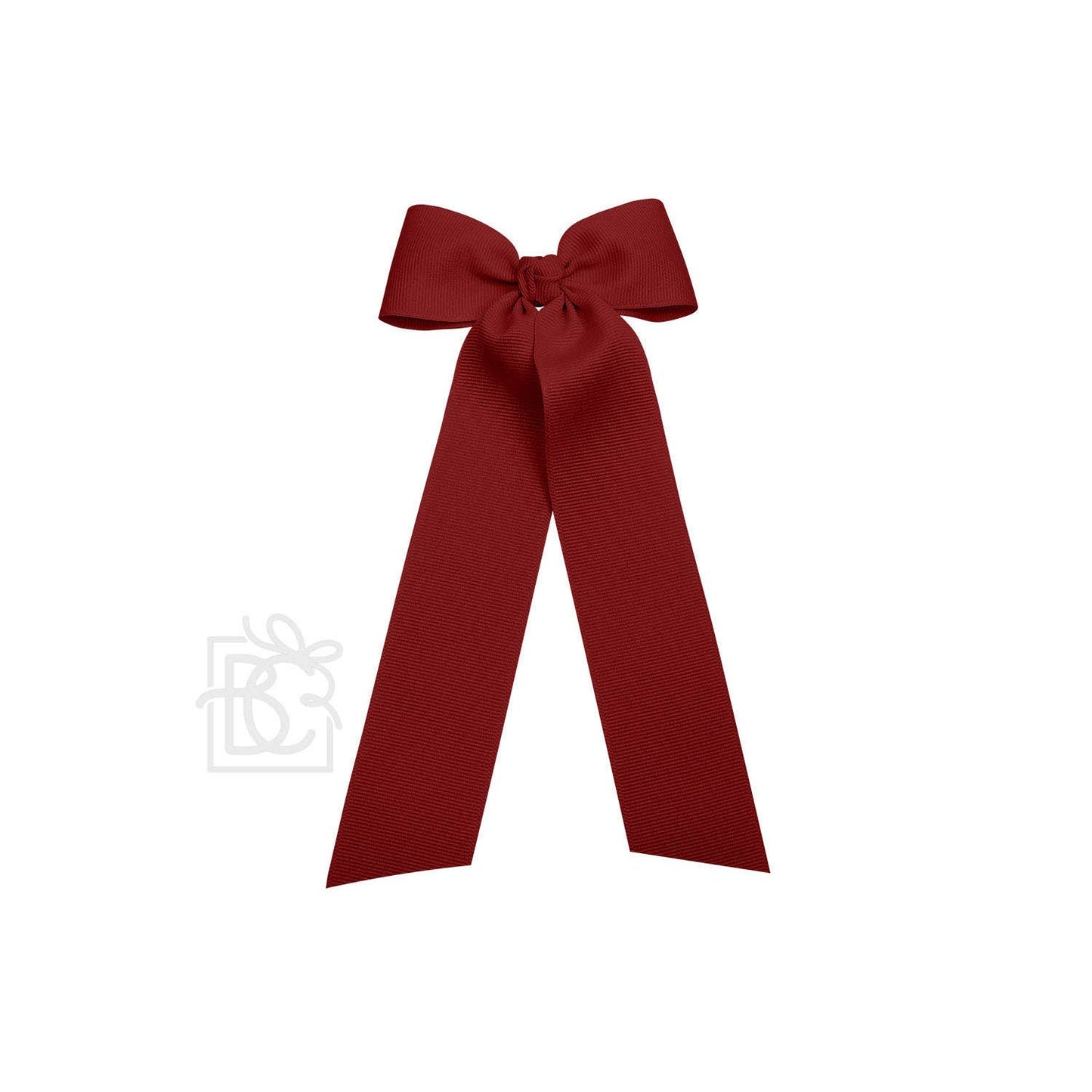 FLAT BOW W/ 7" STREAMERS ON ALLIGATOR CLIP