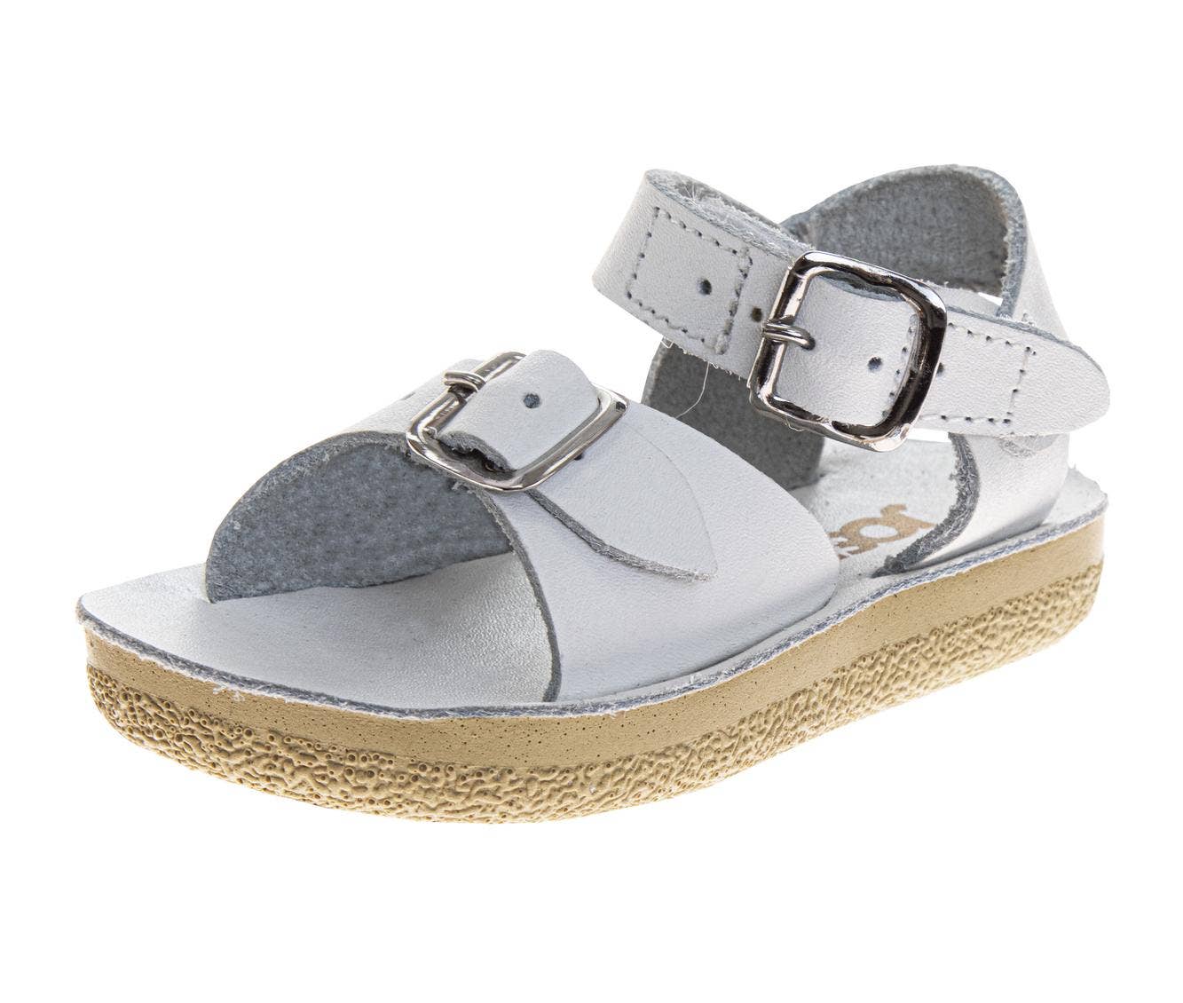 White Leather Sandals (Toddler)