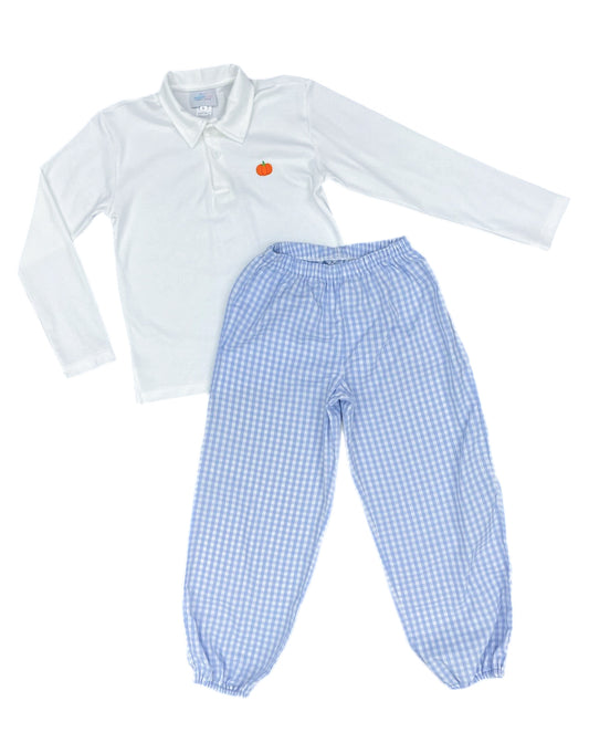 Conrad Pant Set with Pumpkins