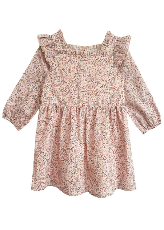 Pink Paisley Dress