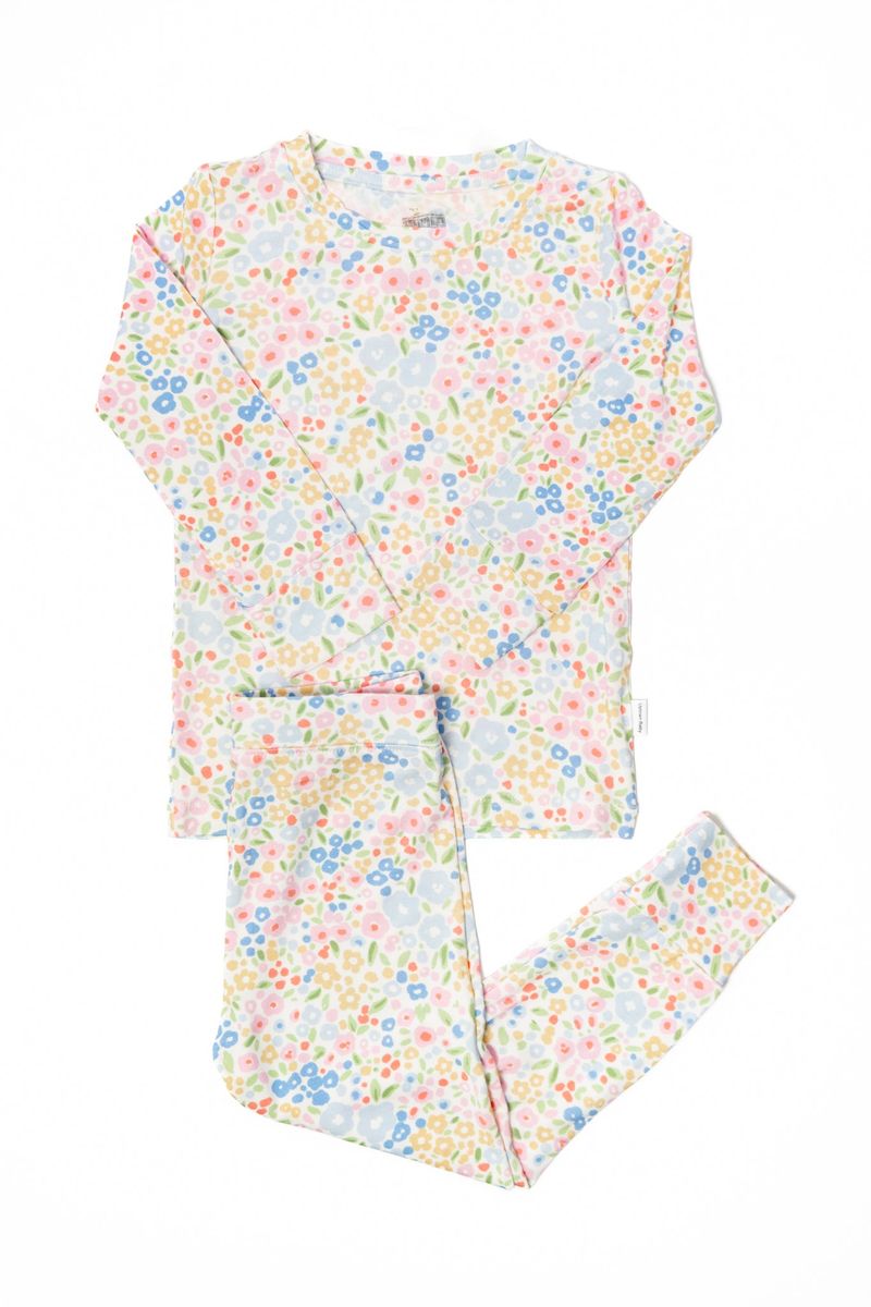 Flower Bamboo Pajama Set