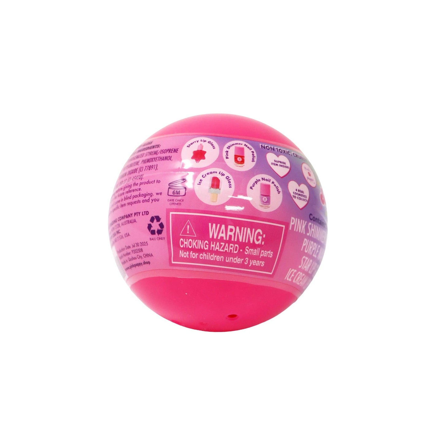 Pink Poppy Cosmetic Surprise Balls | Pack of 32