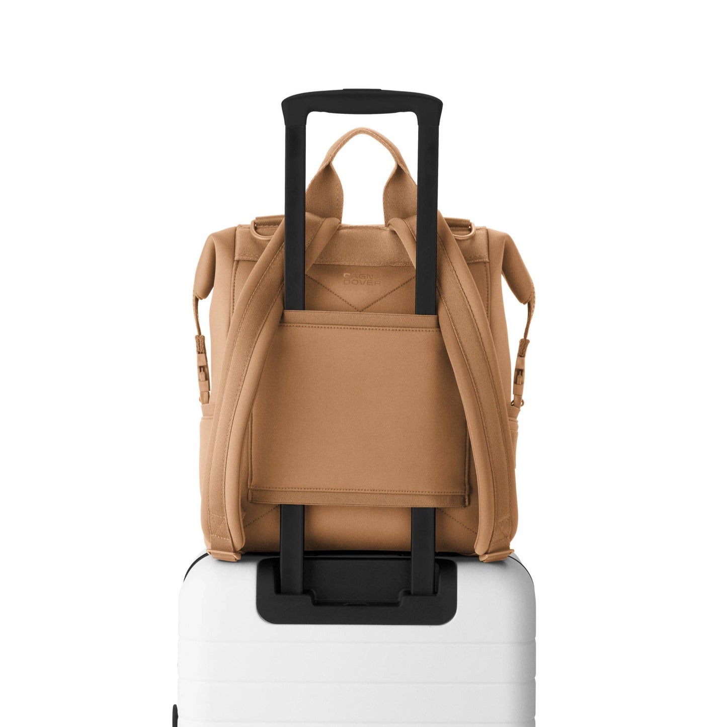 Indi Diaper Backpack in Camel, Medium