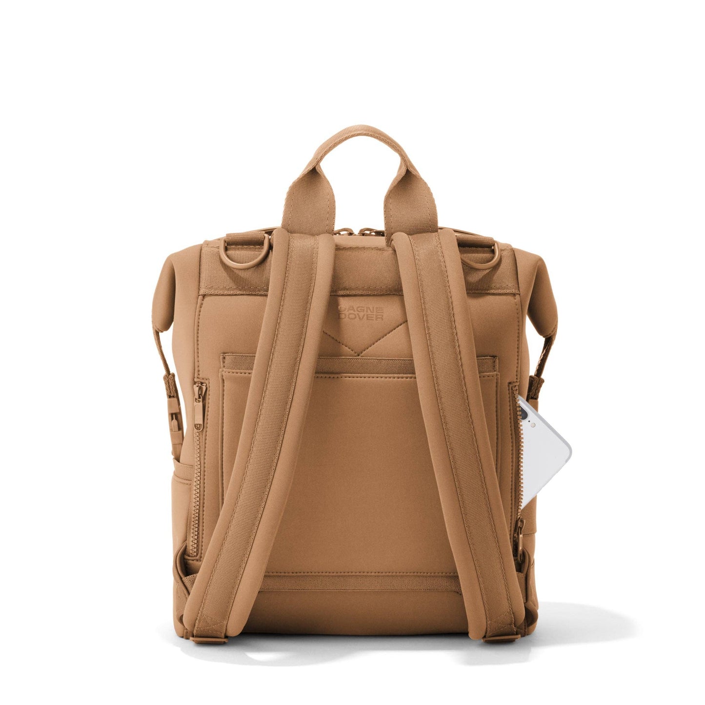 Indi Diaper Backpack in Camel, Medium