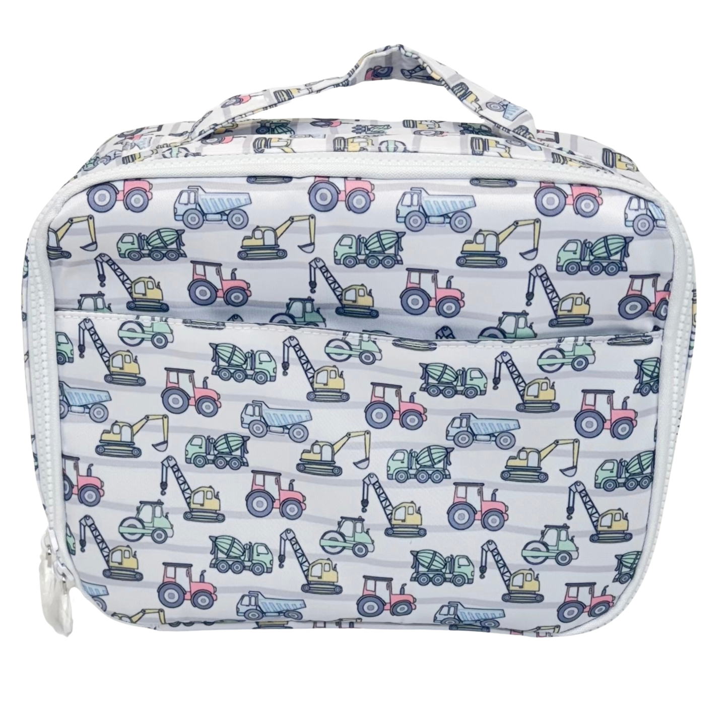 Construction Trucks Nylon Lunchbox