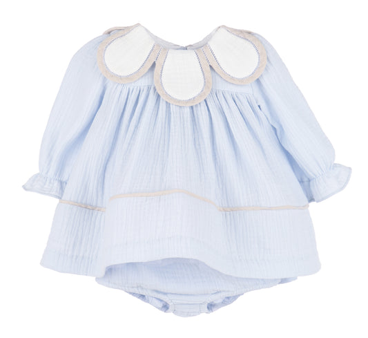 Cuddle Cotton Petal Float- Blue