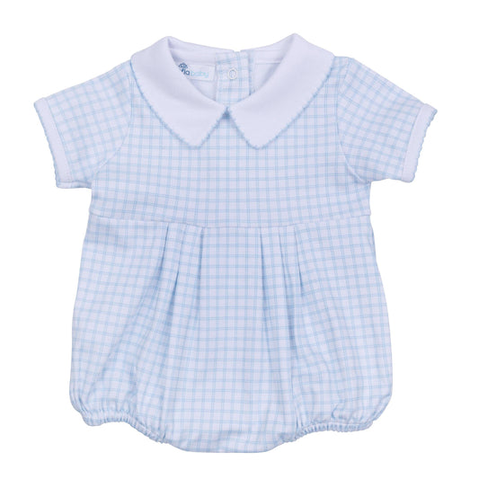 Peek-A-Boo Wishes Collared Bubble - Light Blue