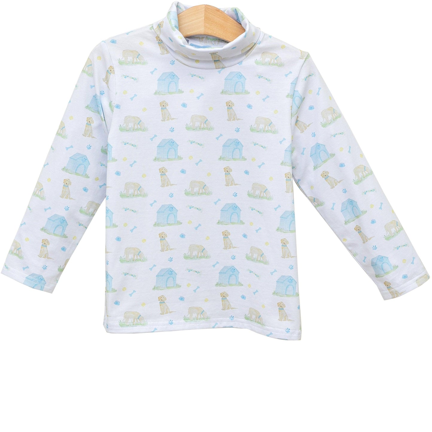 Puppy Pals Blue Turtleneck