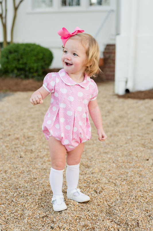 Piper Knit Bubble- Pink Pumpkins