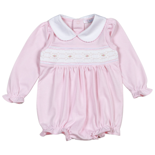 Sally Hand Smocked Bubble