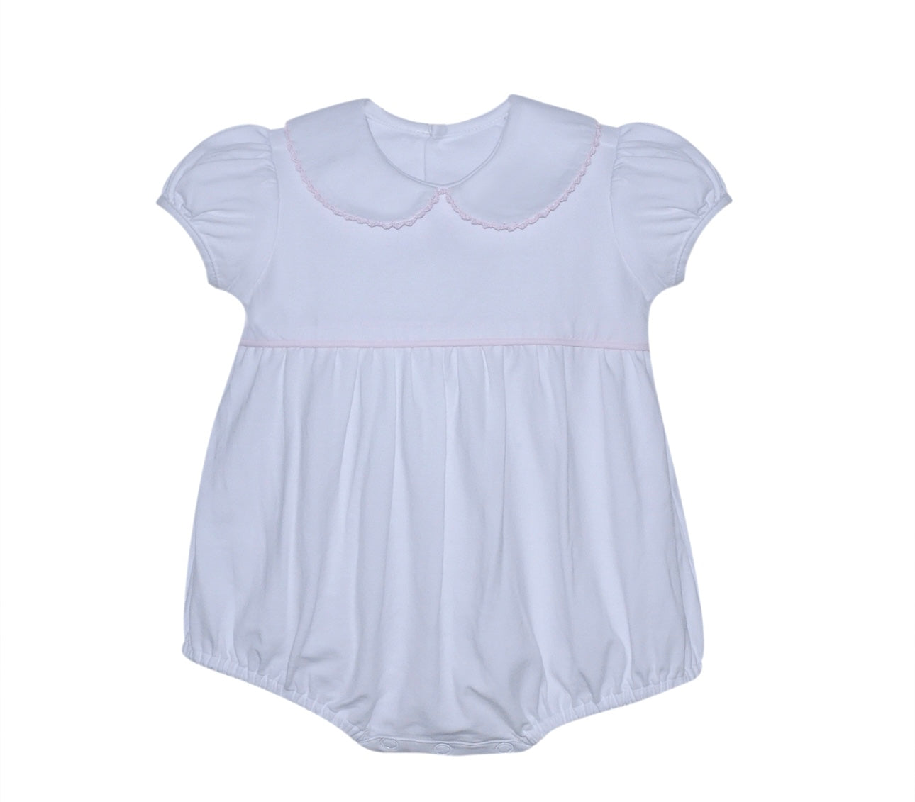 White and Pink Brady Girl Bubble