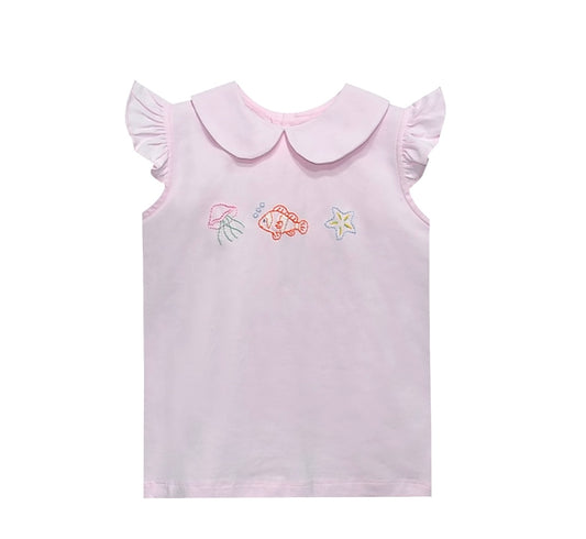 Emma Shirt- Ocean Charms