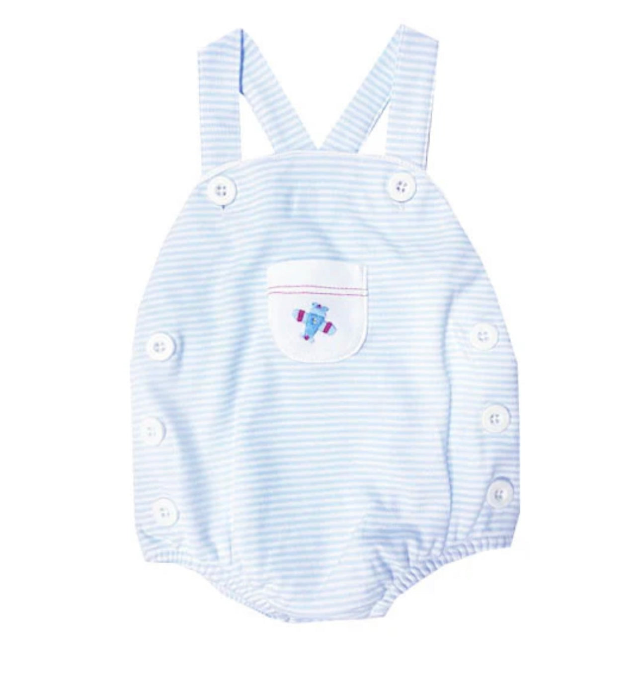 Airplane Striped Bubble