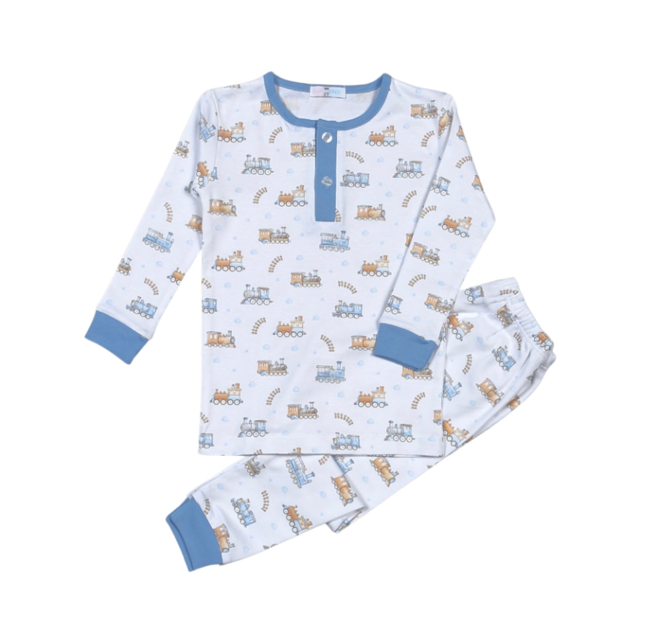 Choo Choo Pima Pajama Set