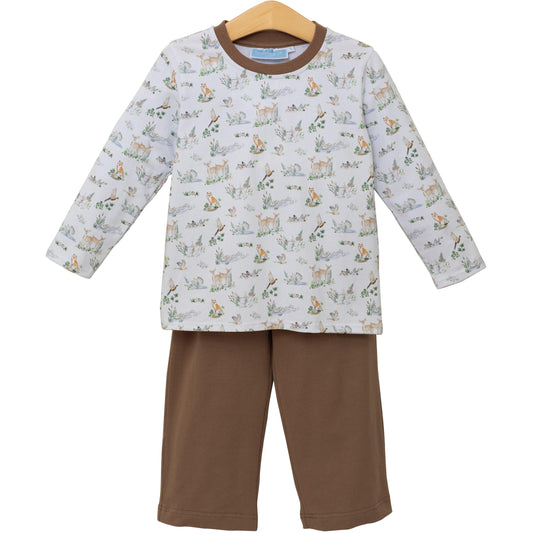 Woodland Friends Pant Set