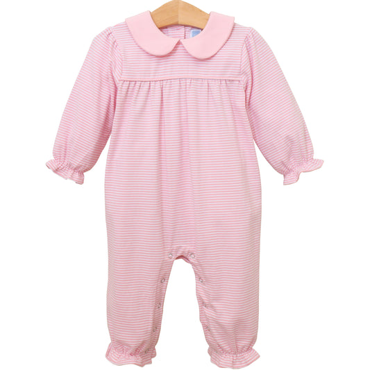 Abigail Light Pink Long Romper