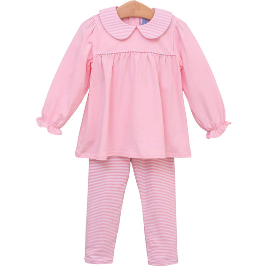 Abigail Light Pink Pant Set