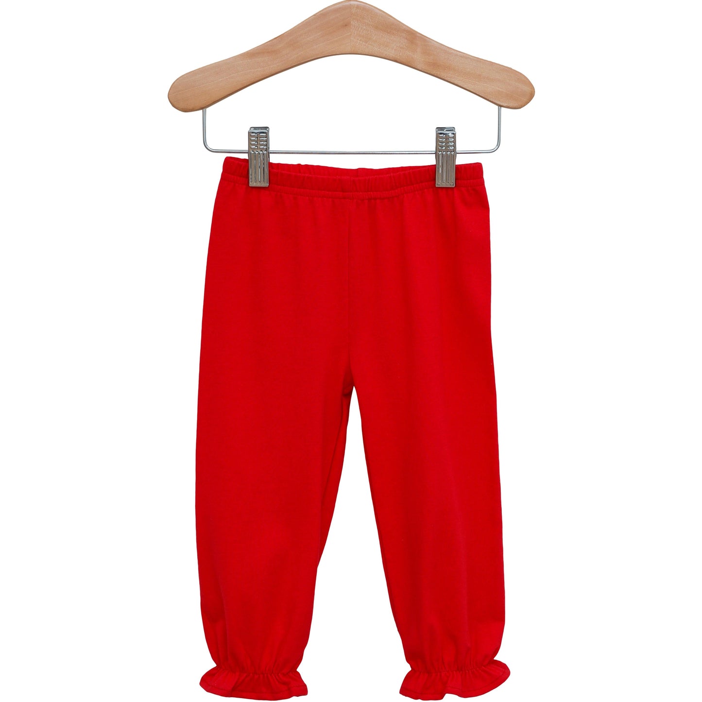 Girls Red Bloomer Pant