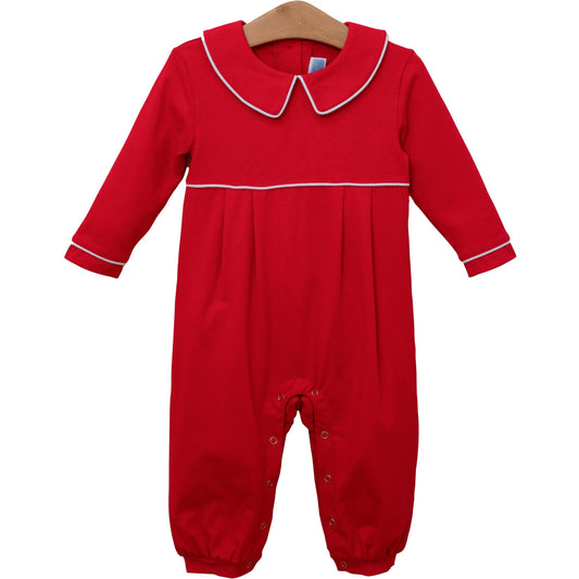 Joseph Red Romper
