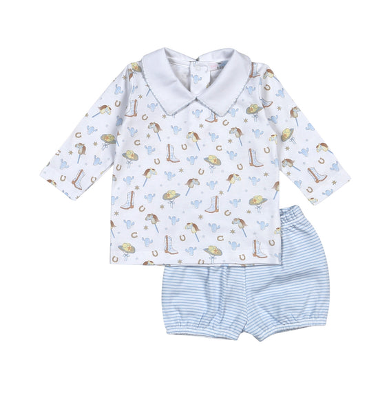 Howdy Pima Diaper Set