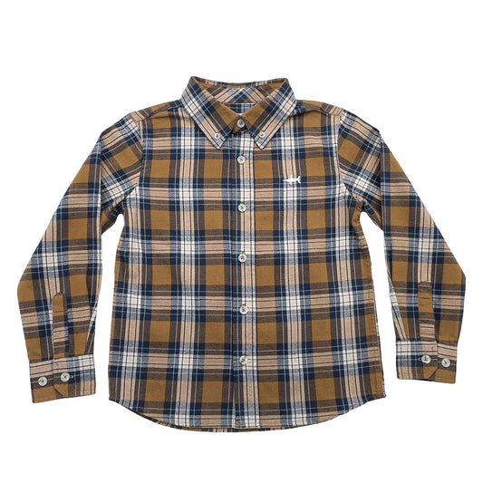 Folly Island Flannel- Camel